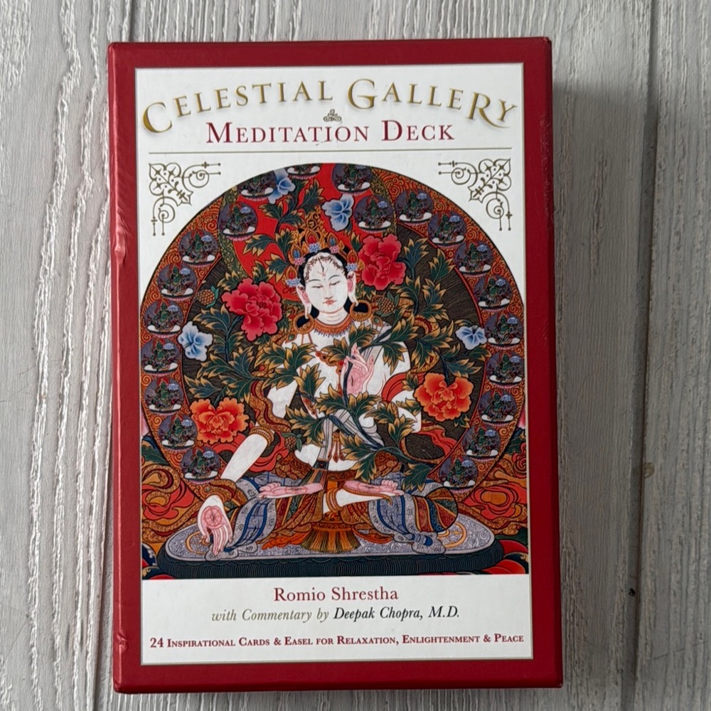 Celestial Gallery Meditation Deck Inspirational Cards & Easel
